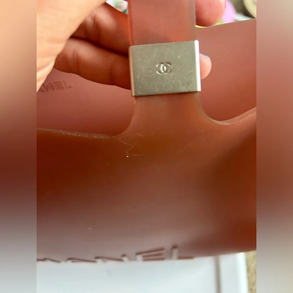Authentic EUC Chanel Jelly Tote